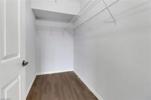 a view of a small space