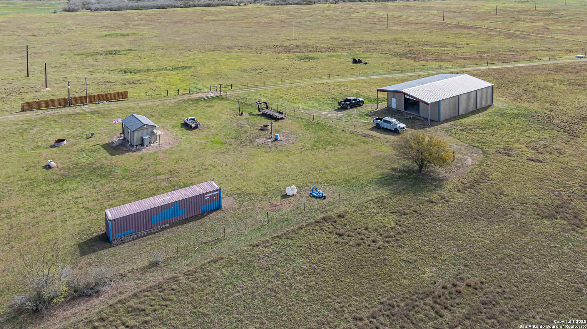 1061 County Road 156 Kenedy, TX 78119 - Photo 13 of 34 a view of a room with an ocean view