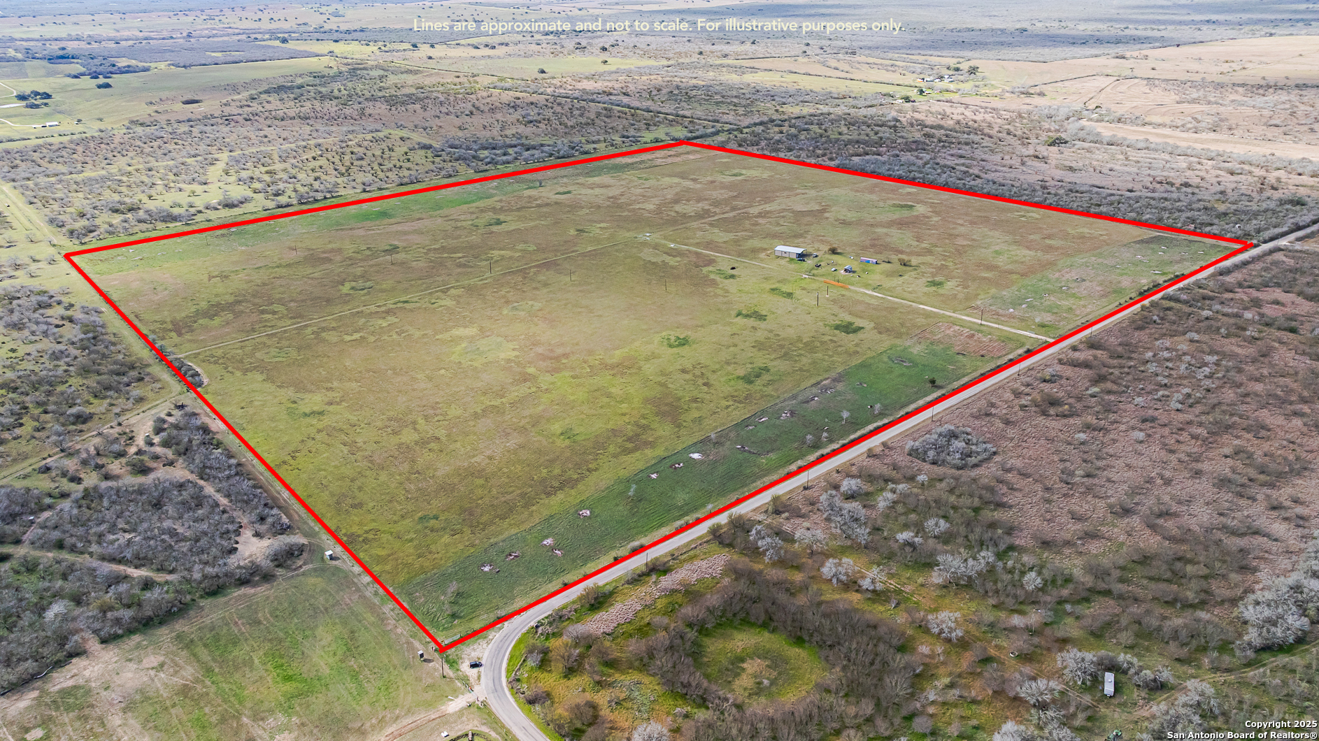 1061 County Road 156 Kenedy, TX 78119 - Photo 5 of 34 a view of wooden pool and mountain view