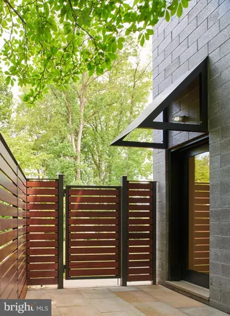 a view of outdoor space and deck