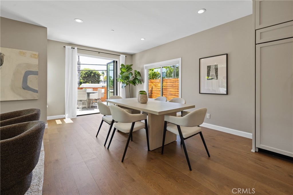 1703 South Ola Vista San Clemente, CA 92672 - Photo 7 of 45 a dining room with furniture and wooden floor