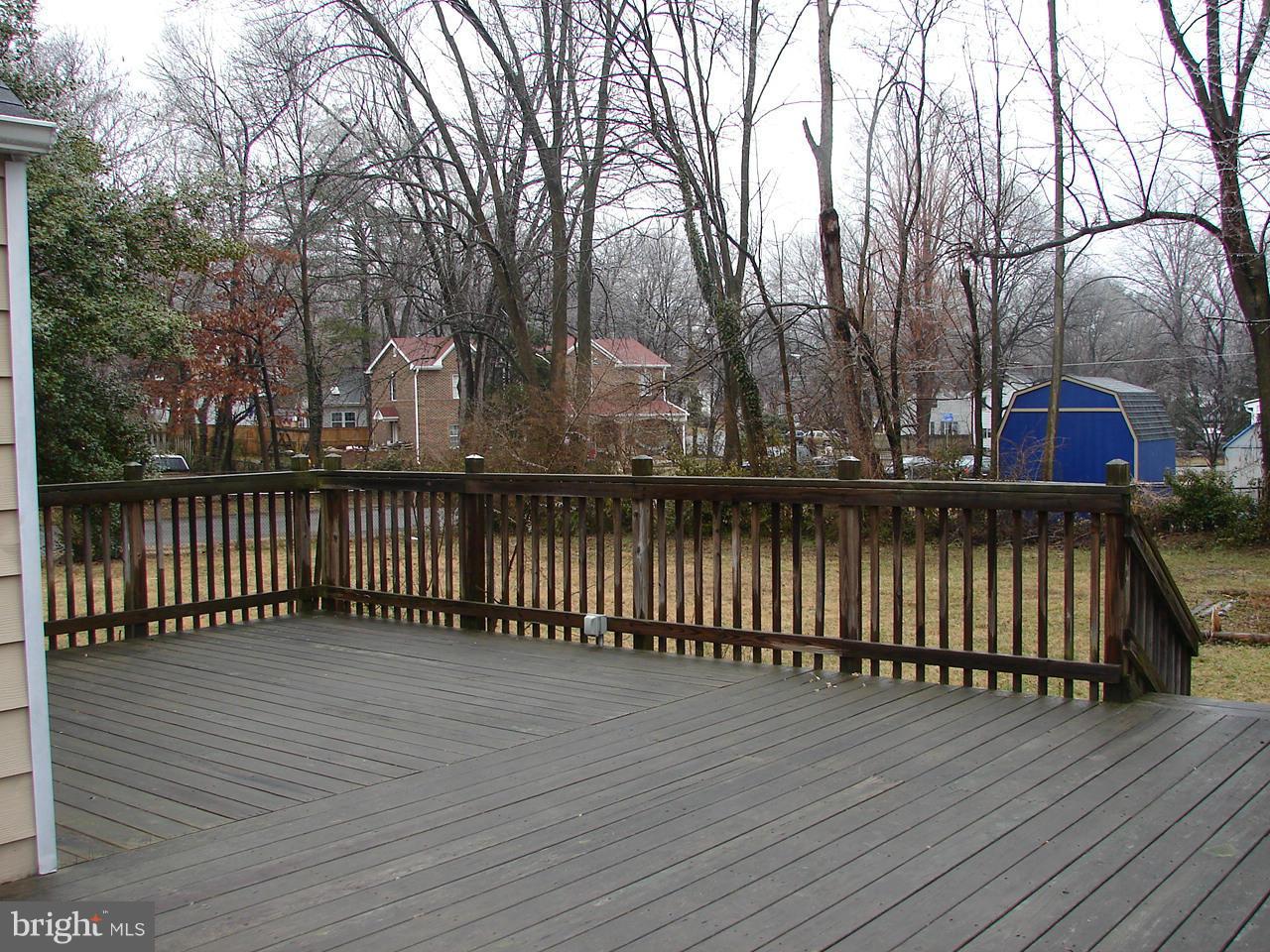 3205 Holloway Road Falls Church, VA 22042 - Photo 21 of 30 a view of a wooden bridge