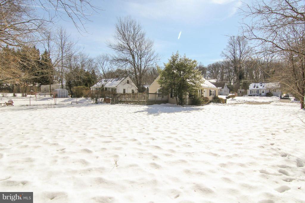 3205 Holloway Road Falls Church, VA 22042 - Photo 27 of 30 a view of a yard covered with snow