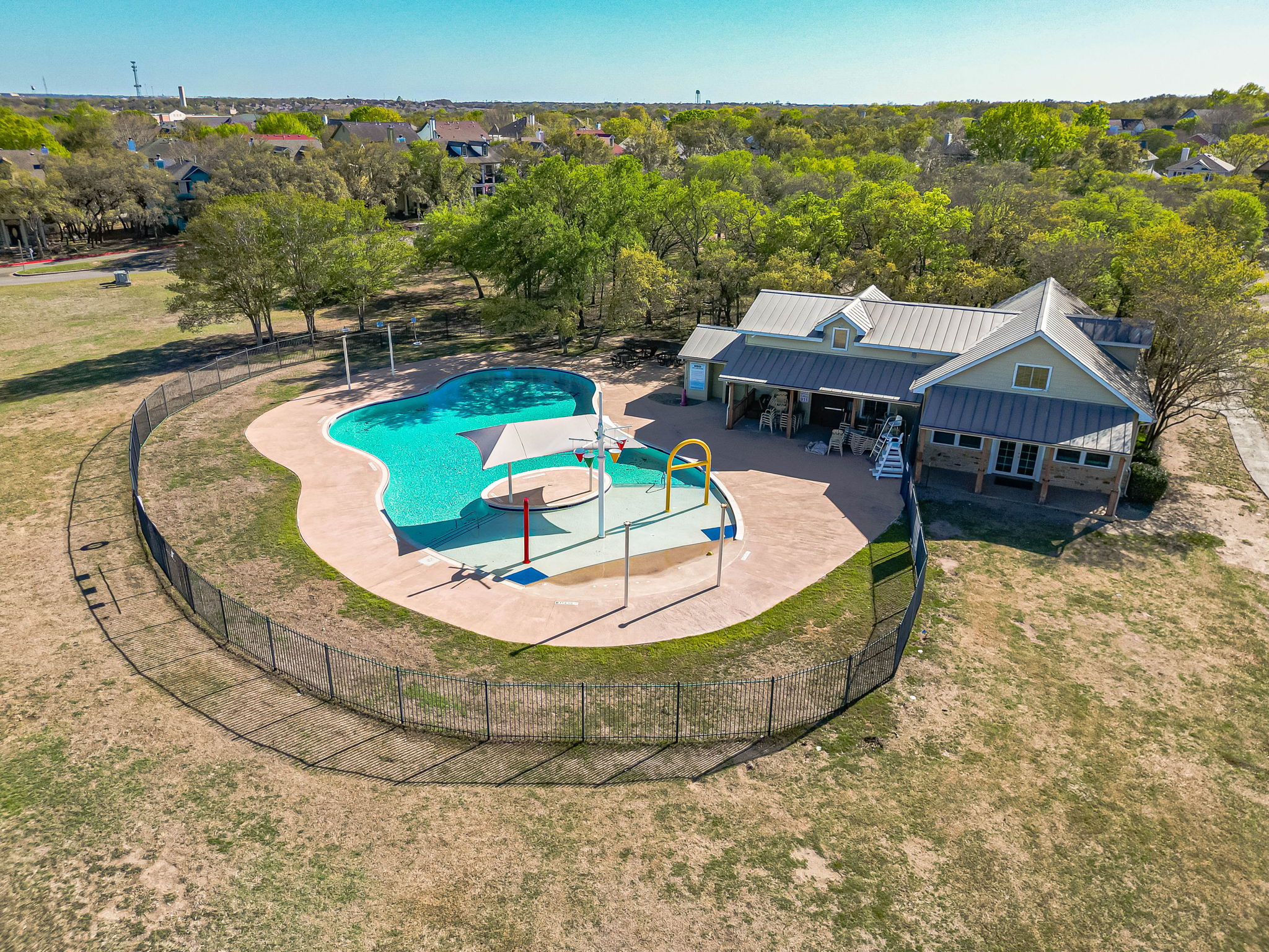 1031 Powell Kyle, TX 78640 - Photo 35 of 40 Pool with Splashpad