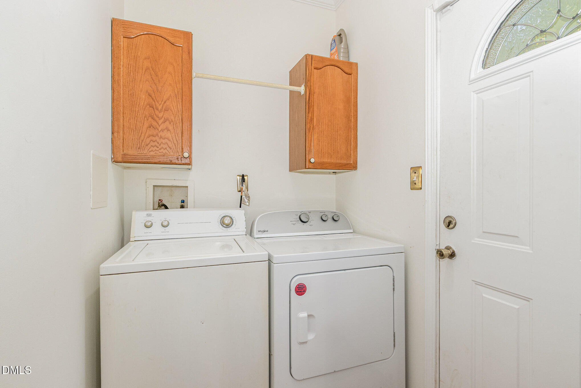 1176 Stoney Mountain Road Rougemont, NC 27572 - Photo 20 of 44 a utility room with dryer and washer