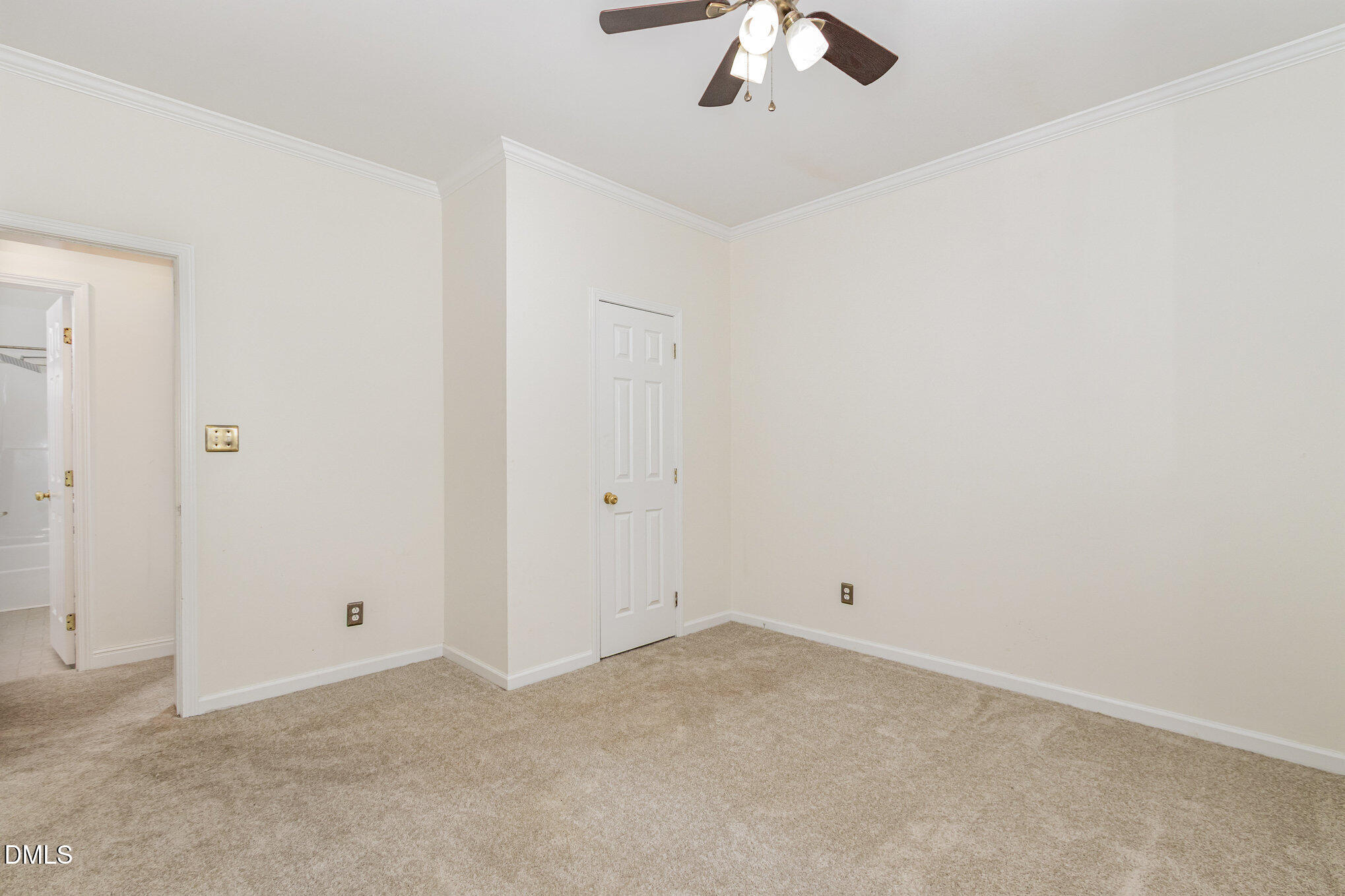 1176 Stoney Mountain Road Rougemont, NC 27572 - Photo 27 of 44 an empty room with a chandelier fan