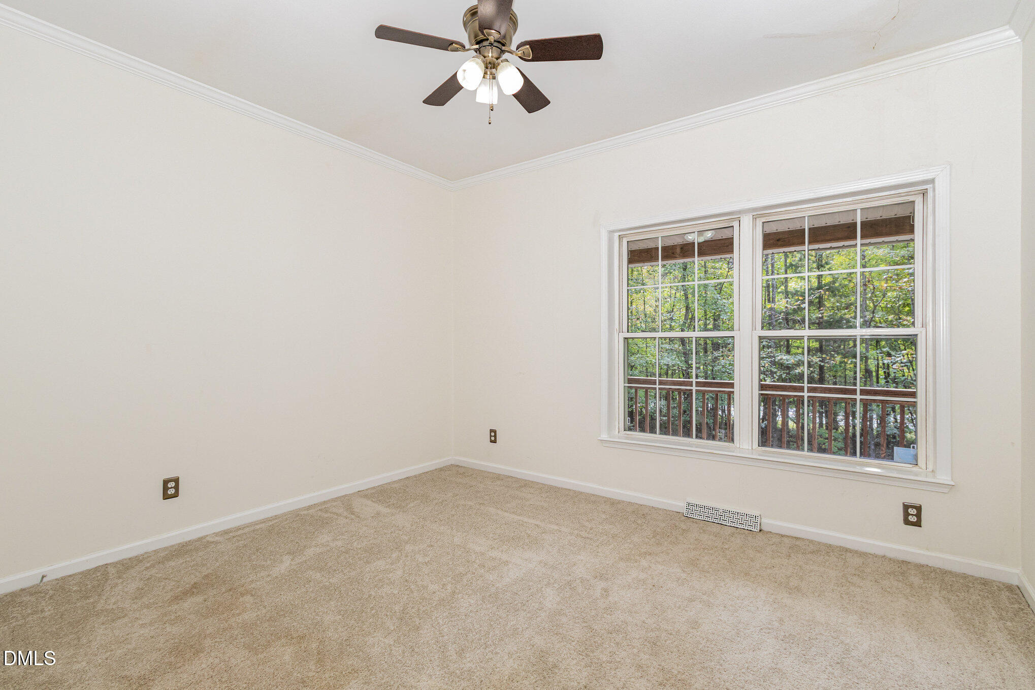 1176 Stoney Mountain Road Rougemont, NC 27572 - Photo 28 of 44 a view of an empty room with a window