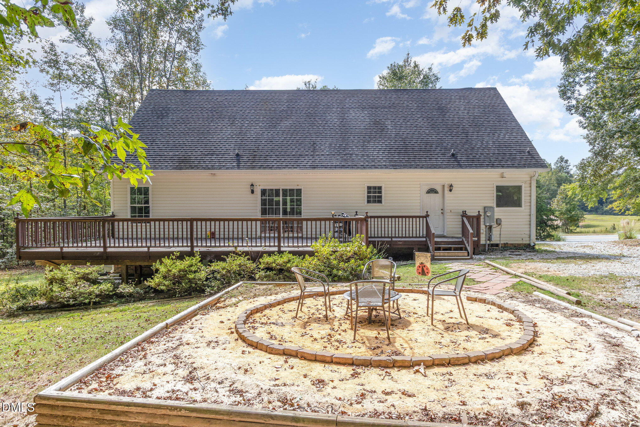 1176 Stoney Mountain Road Rougemont, NC 27572 - Photo 39 of 44 a view of a house with backyard
