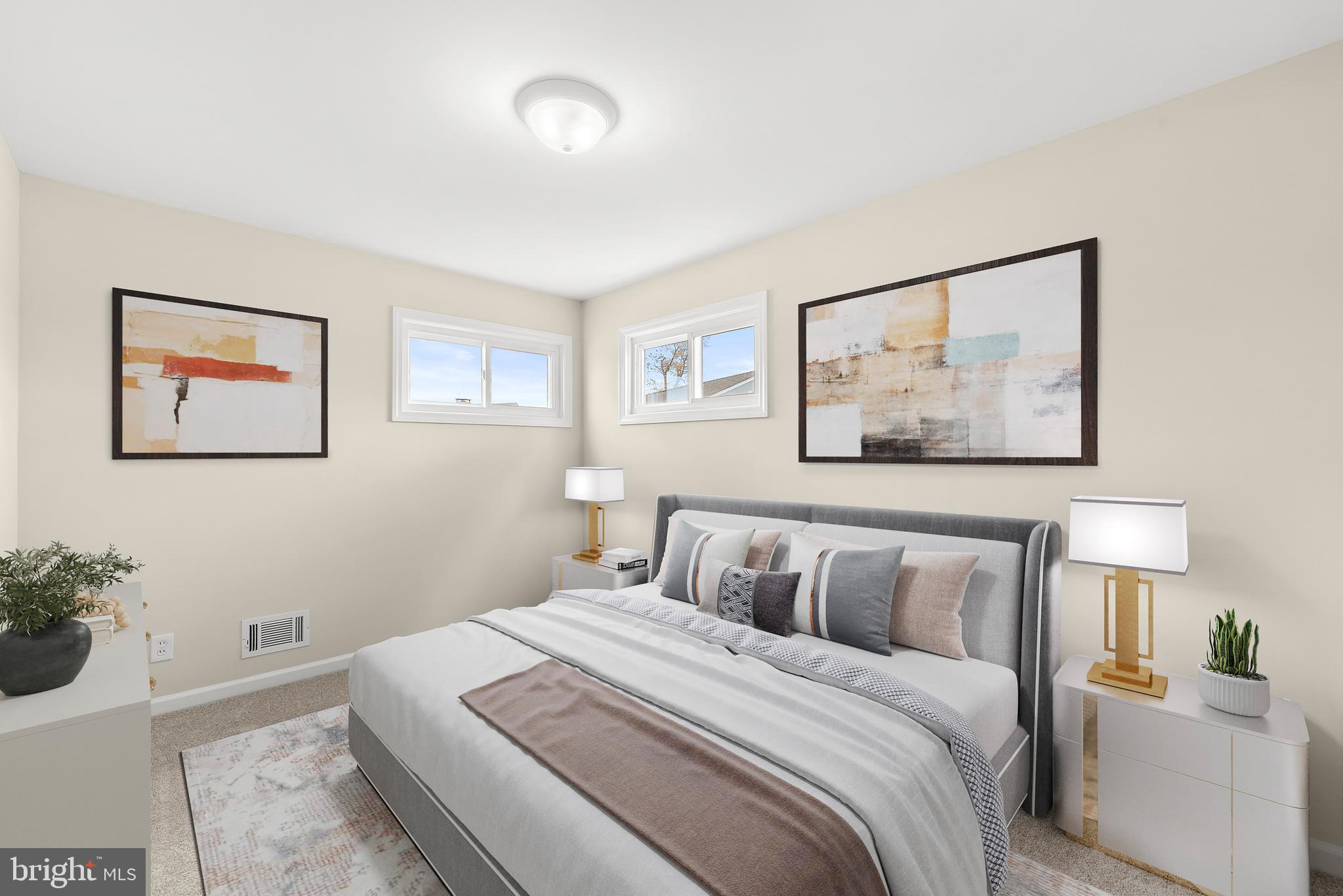 23 Hastings Road Hamilton, NJ 08620 - Photo 17 of 35 a bedroom with a bed and a painting on the wall