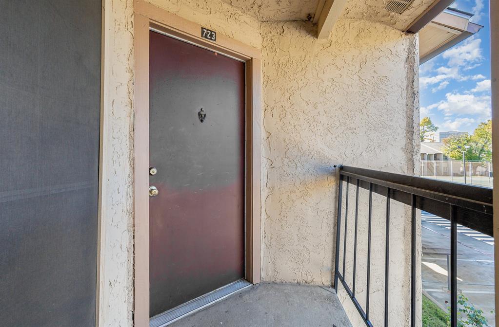 12480 Abrams Road, Unit 723 Dallas, TX 75243 - Photo 19 of 19 a view of a balcony from door