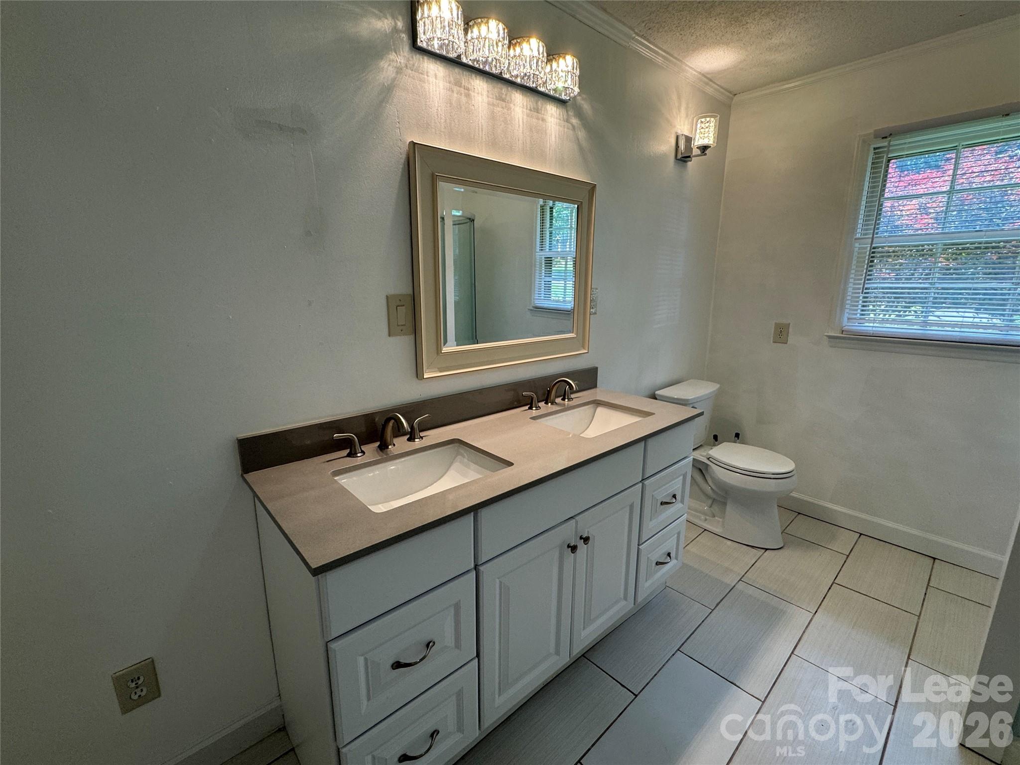 315 Pine Road Mount Holly, NC 28120 - Photo 15 of 21 a bathroom with a toilet sink and mirror