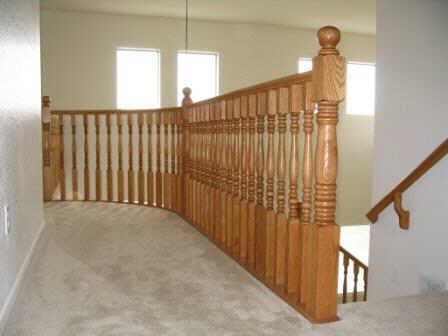 857 East Riviera Place Chandler, AZ 85249 - Photo 3 of 8 Beauiful Oak Stair Rail!
