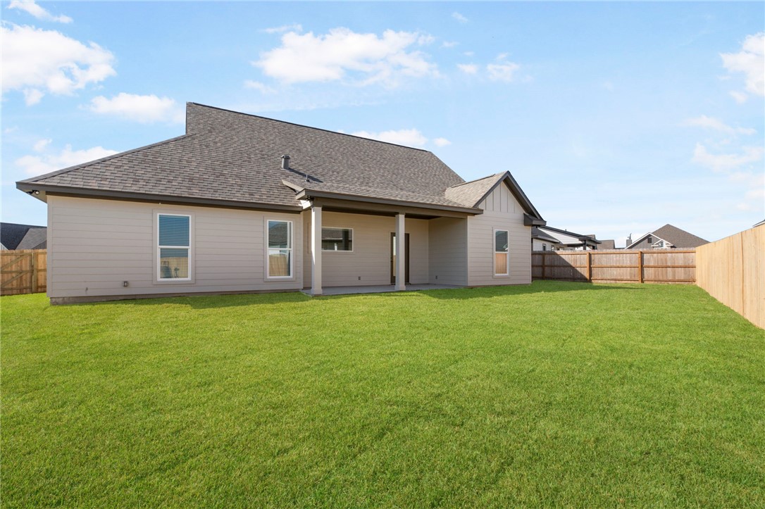 2102 Joppi Court Bryan, TX 77807 - Photo 21 of 27 a view of a house with backyard