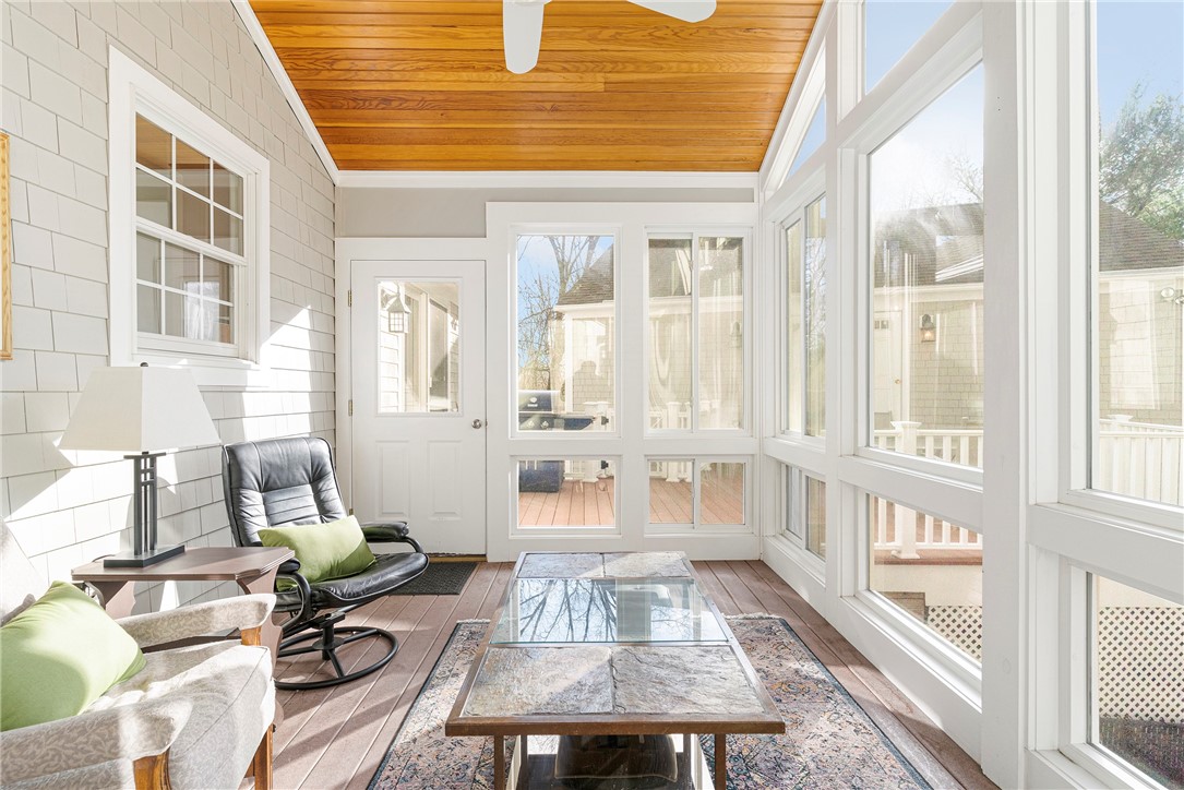 267 Widow Sweets Road Exeter, RI 02822 - Photo 19 of 46 Another view of the 3 season sun room which you can access from the deck and the dining room.
