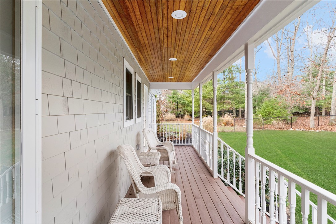 267 Widow Sweets Road Exeter, RI 02822 - Photo 3 of 46 Front covered porch on main house