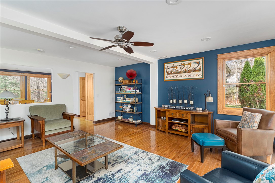 267 Widow Sweets Road Exeter, RI 02822 - Photo 4 of 46 Living room with beautiful hardwoods
