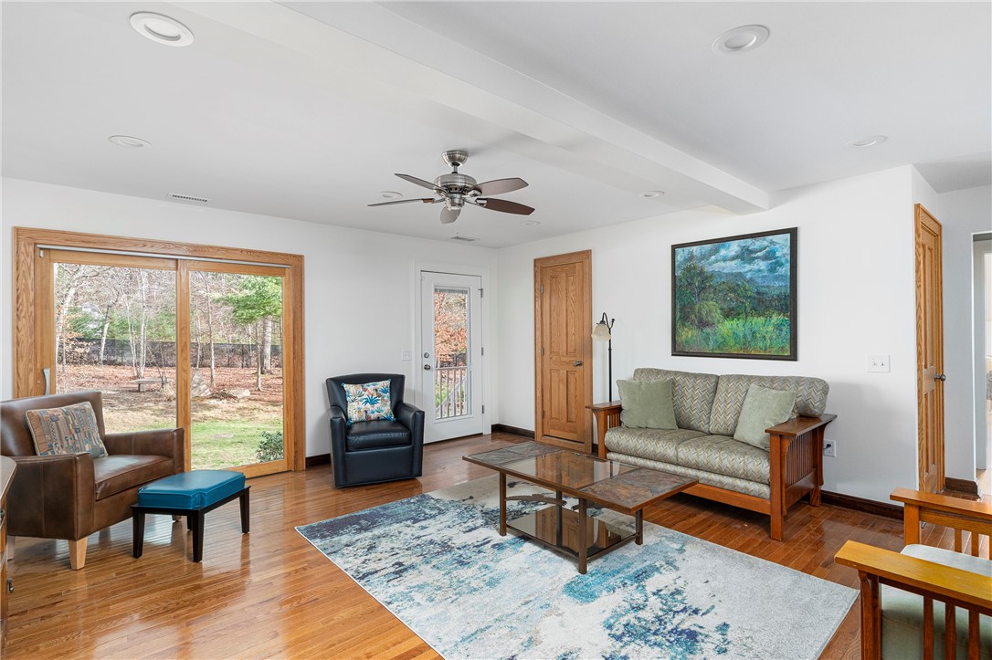 267 Widow Sweets Road Exeter, RI 02822 - Photo 5 of 46 View of the living room looking toward the front door.