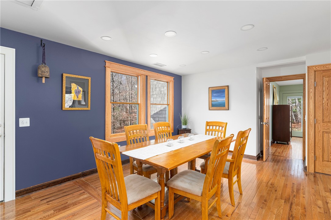 267 Widow Sweets Road Exeter, RI 02822 - Photo 6 of 46 Dining room with door to the left which leads to the 3 season sun room