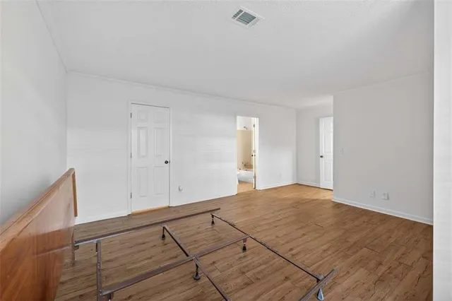 a view of empty room