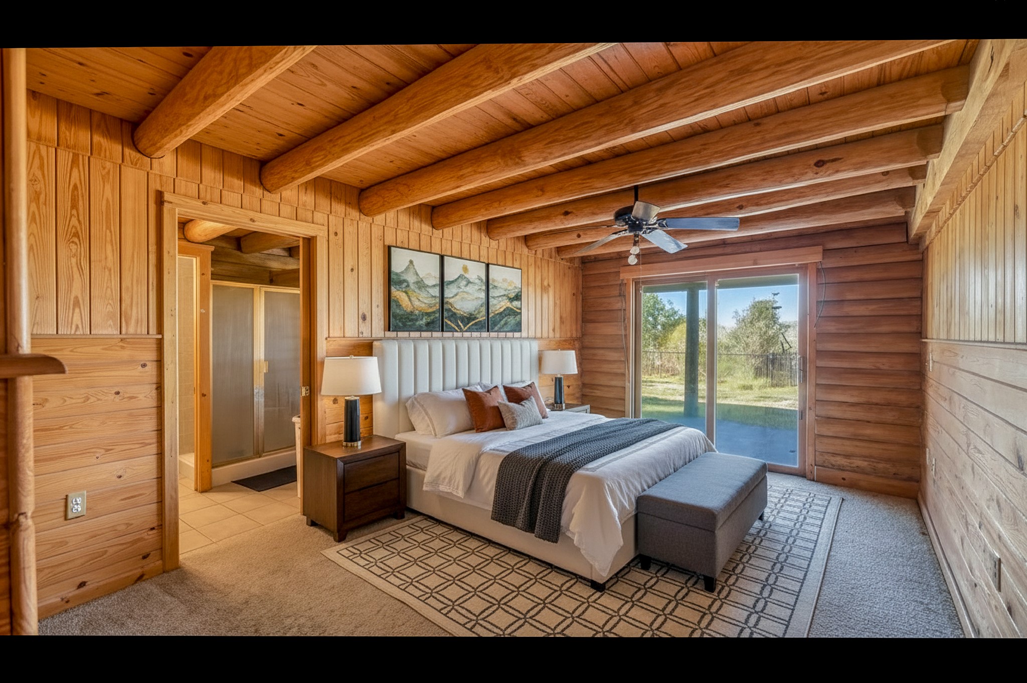 6347 Old Goliad Road Goliad, TX 77963 - Photo 15 of 42 a bed room with a bed and a window