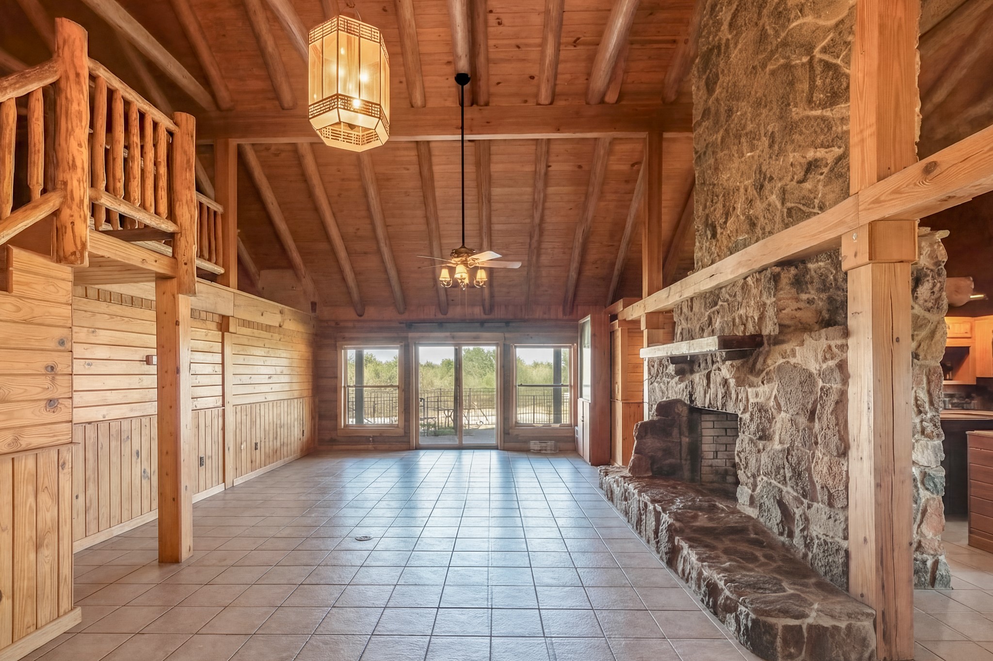 6347 Old Goliad Road Goliad, TX 77963 - Photo 5 of 42 a view of an entryway with a floor to ceiling window