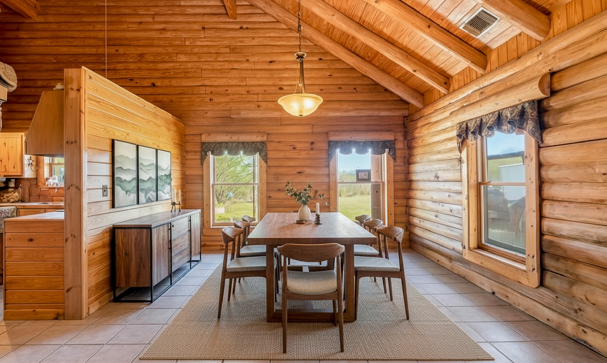 6347 Old Goliad Road Goliad, TX 77963 - Photo 8 of 42 a dining room with furniture and window