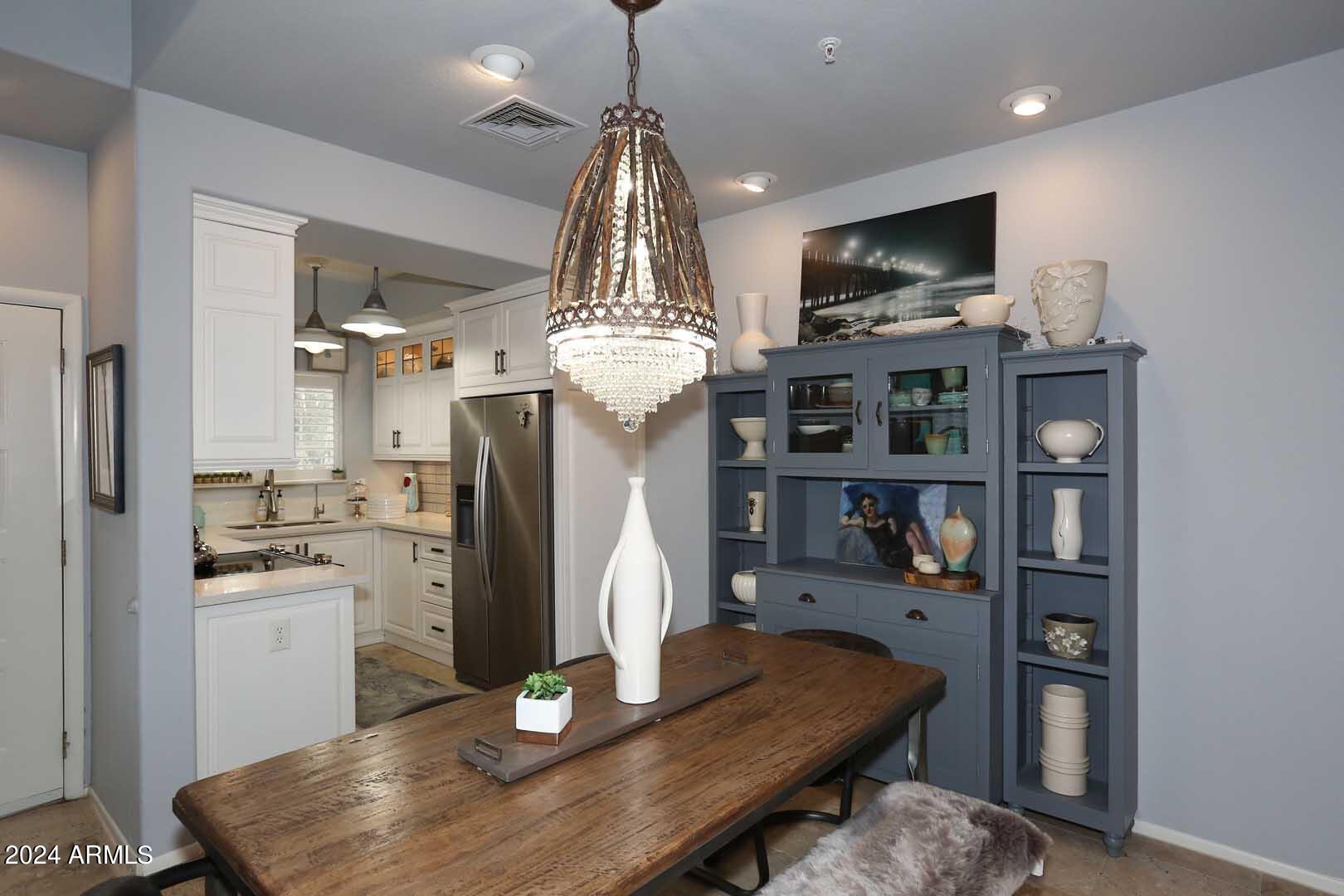 7710 East Gainey Ranch Road, Unit 229 Scottsdale, AZ 85258 - Photo 12 of 49 Dining Room-Kitchen