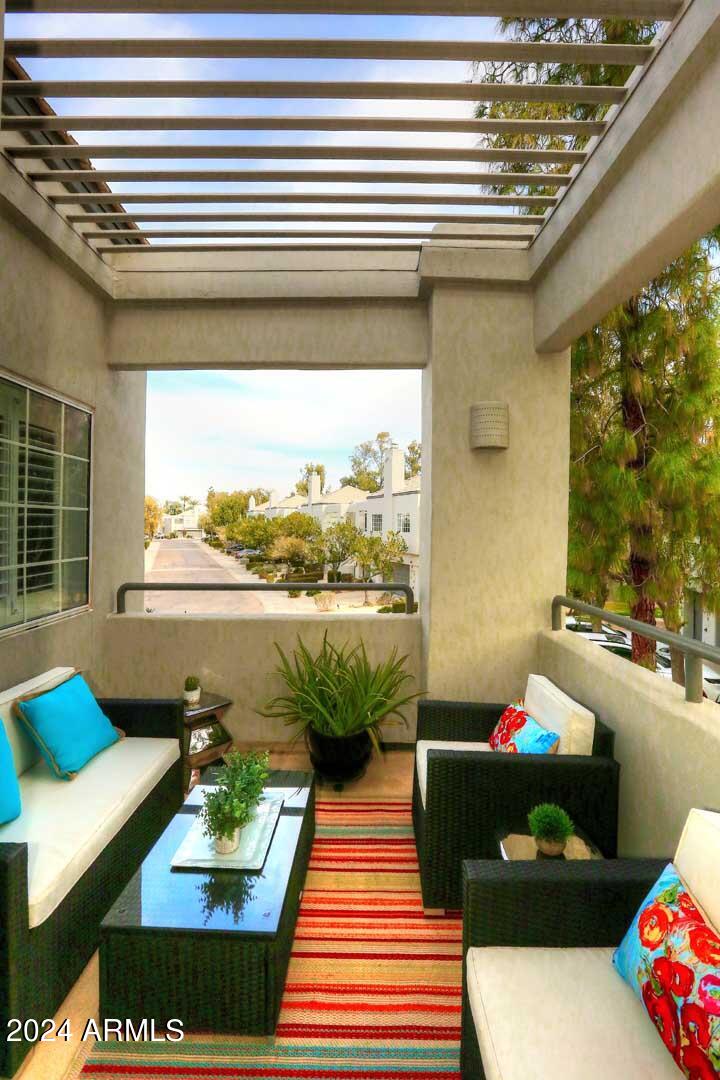 7710 East Gainey Ranch Road, Unit 229 Scottsdale, AZ 85258 - Photo 4 of 49 Front Balcony2