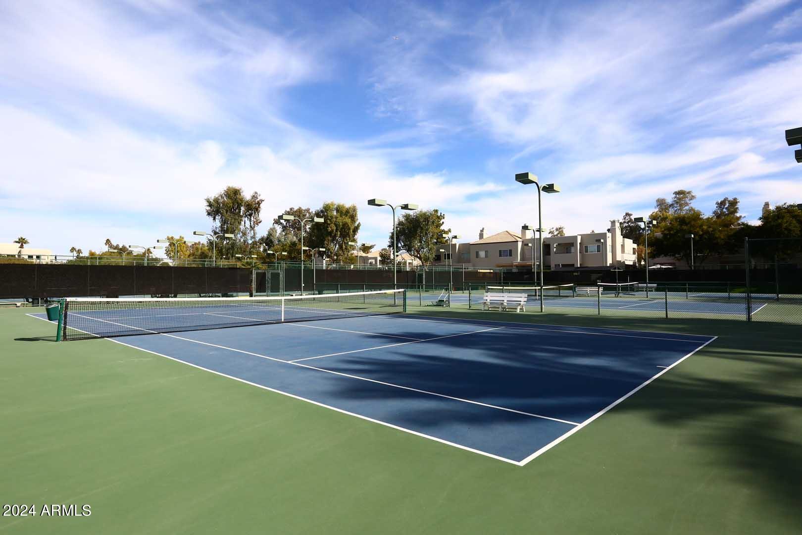 7710 East Gainey Ranch Road, Unit 229 Scottsdale, AZ 85258 - Photo 44 of 49 Estates Club-Tennis Courts