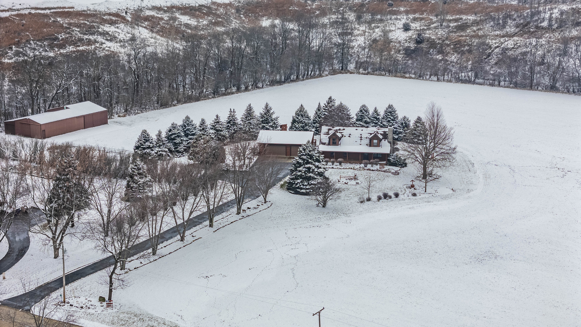 12005 Aldrich Road Sycamore, IL 60178 - Photo 47 of 50 a view of terrace with covered with trees