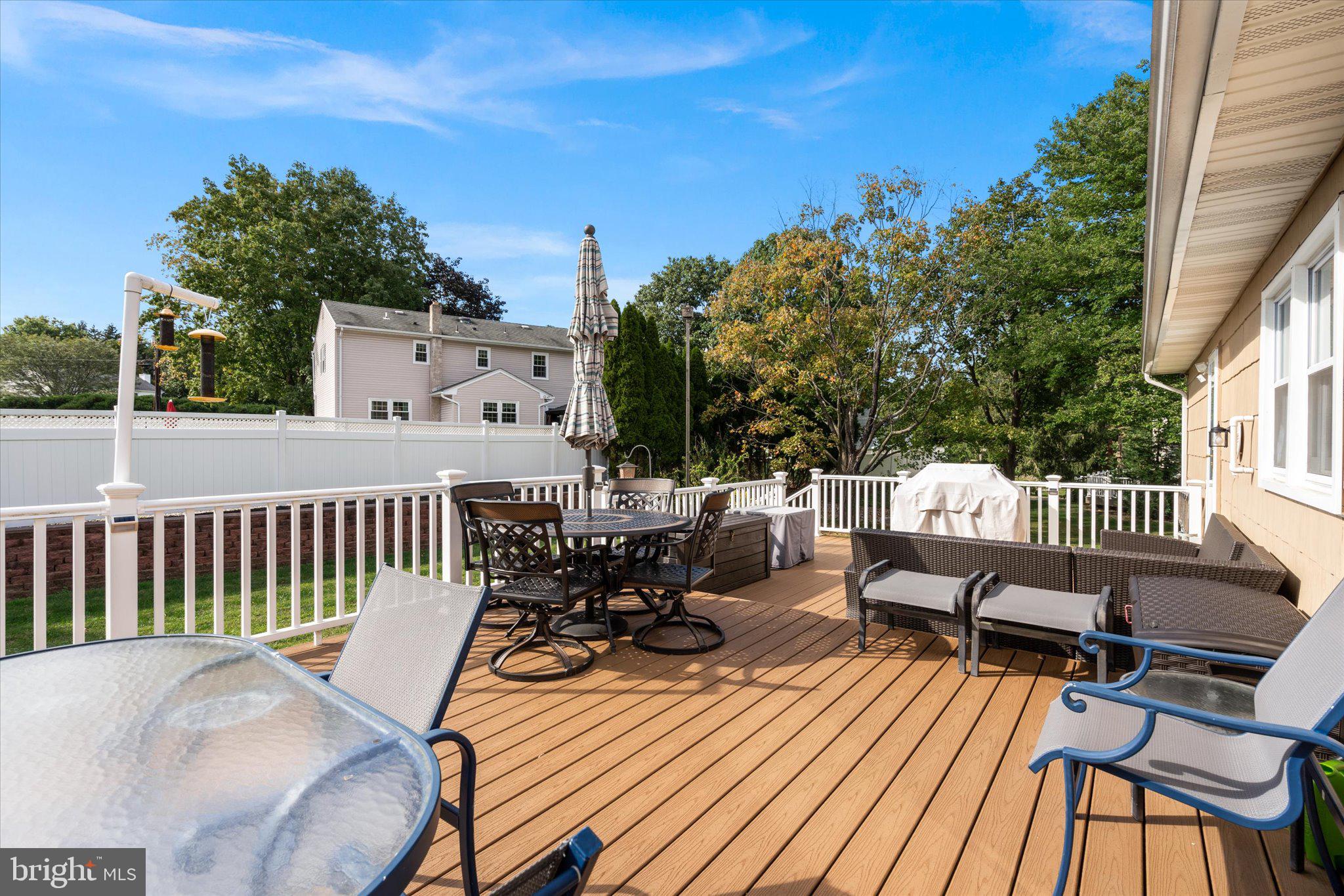 5 Blue Ridge Drive Ewing, NJ 08638 - Photo 26 of 30 Deck off kitchen