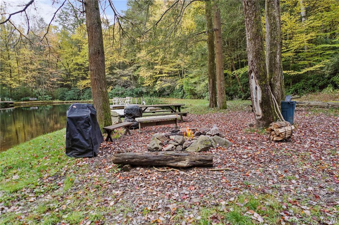 106 Stoney Creek Road Jim Thorpe, PA 18229 - Photo 37 of 50 a view of a lake with a tree