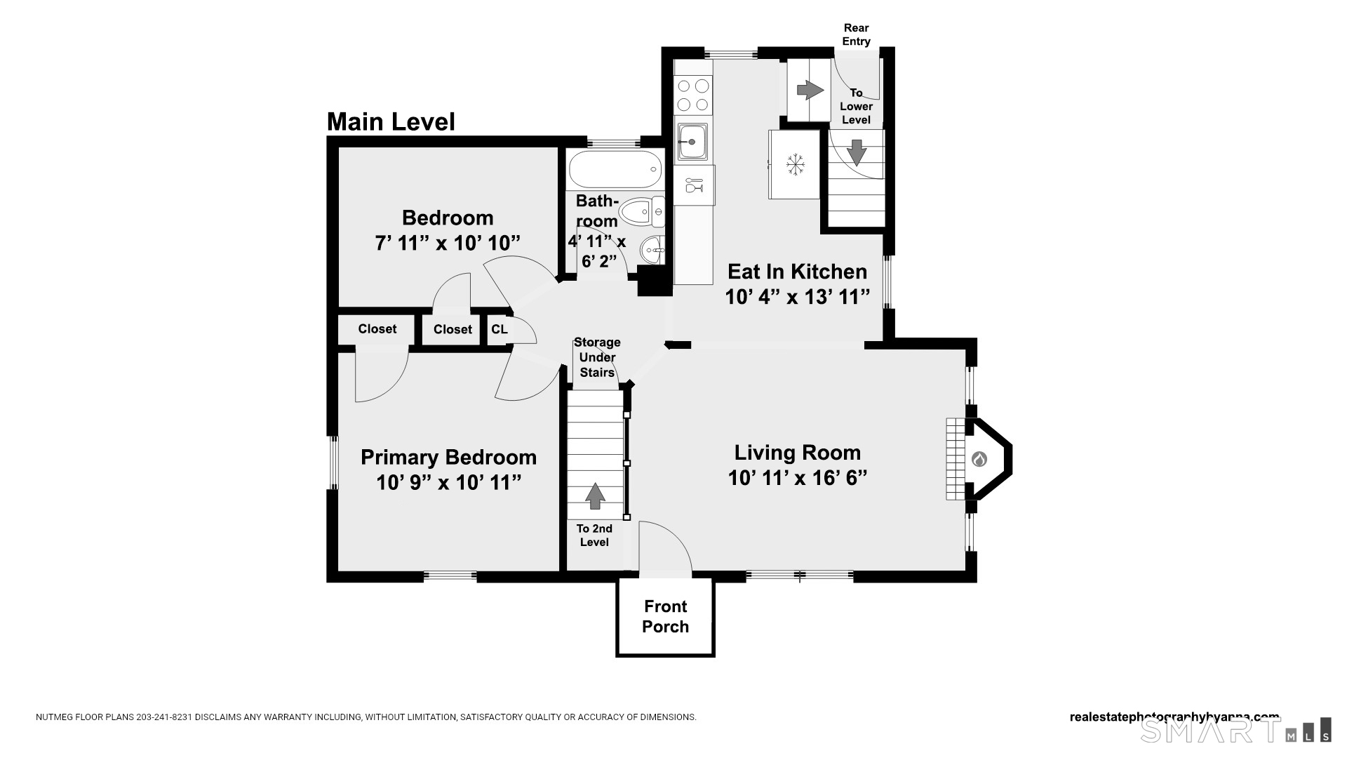 2082 Stratfield Road Fairfield, CT 06825 - Photo 35 of 37 Main Level Floor Plan