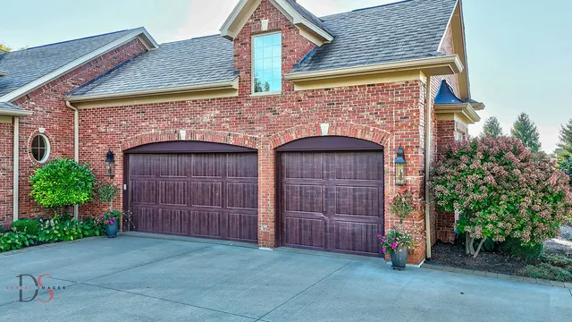 front view of a house with an entryway