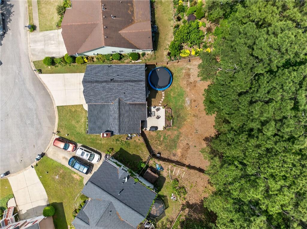 3904 Keystone Ridge Acworth, GA 30101 - Photo 4 of 45 an aerial view of a house with a yard