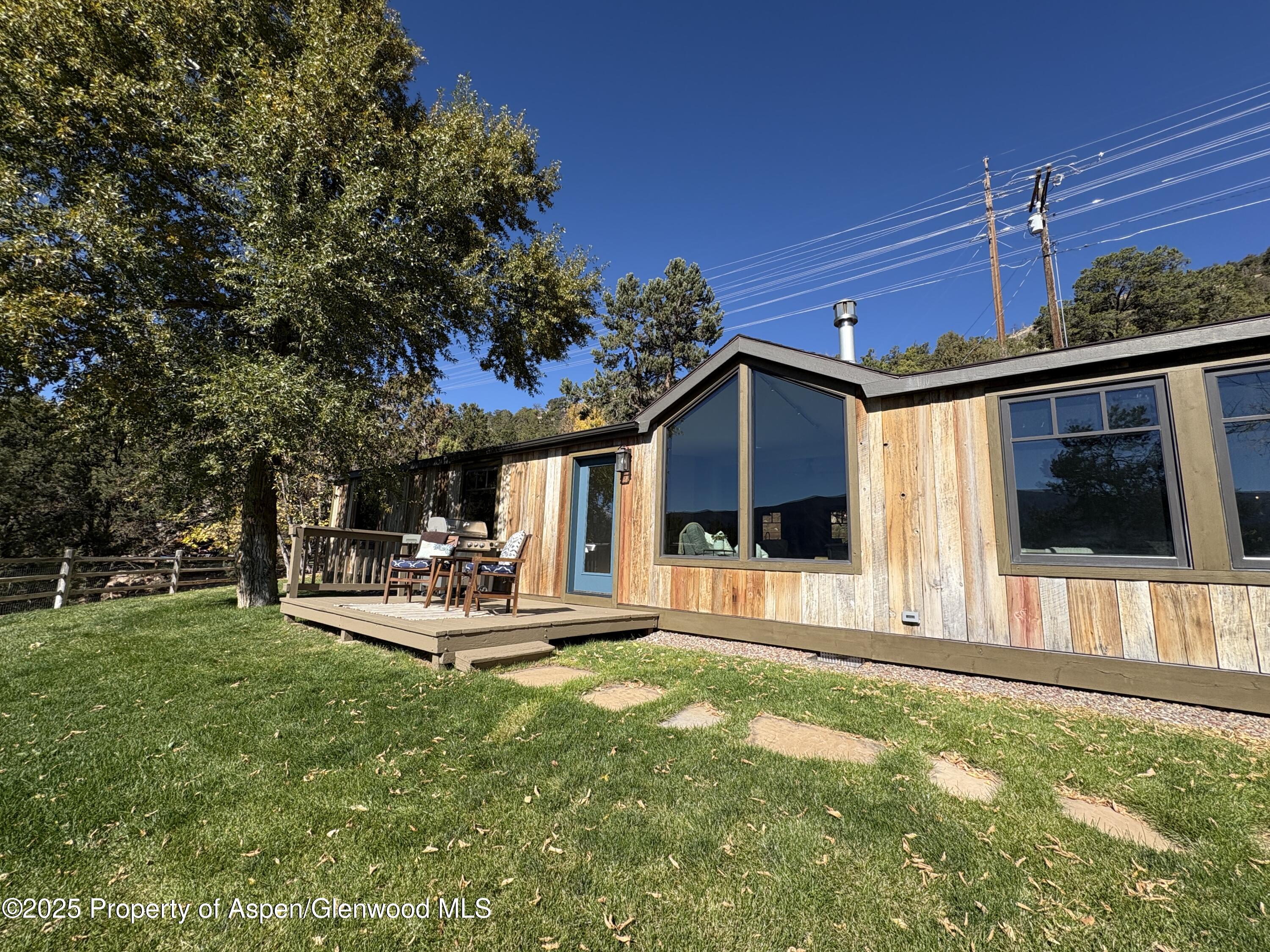 641 Pinon Drive Basalt, CO 81621 - Photo 17 of 17 a view of a house with backyard porch and sitting area
