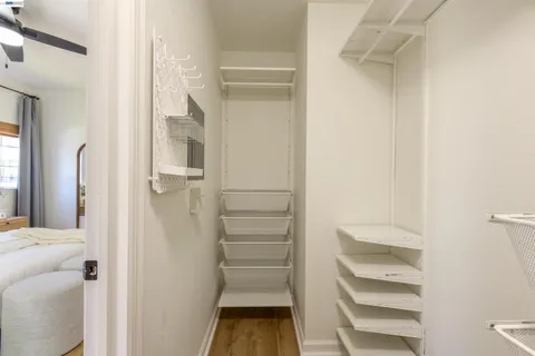 a view of walk in closet