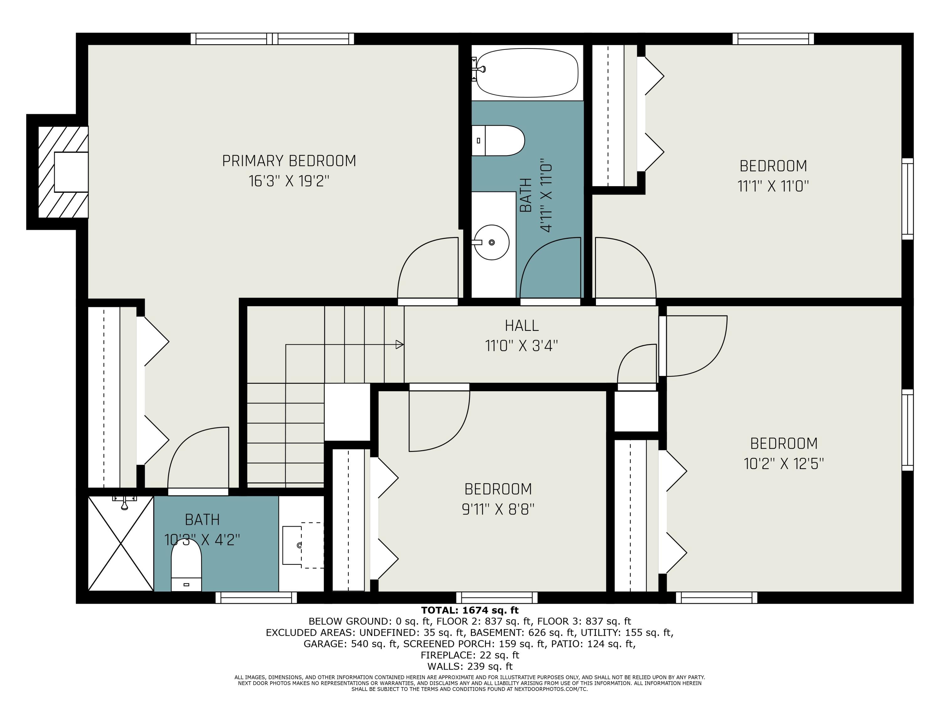 67234 Blue School Road Constantine, MI 49042 - Photo 29 of 30 second-floor-sqft