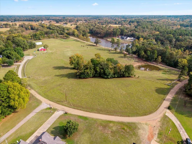 a view of a swimming pool with a lake