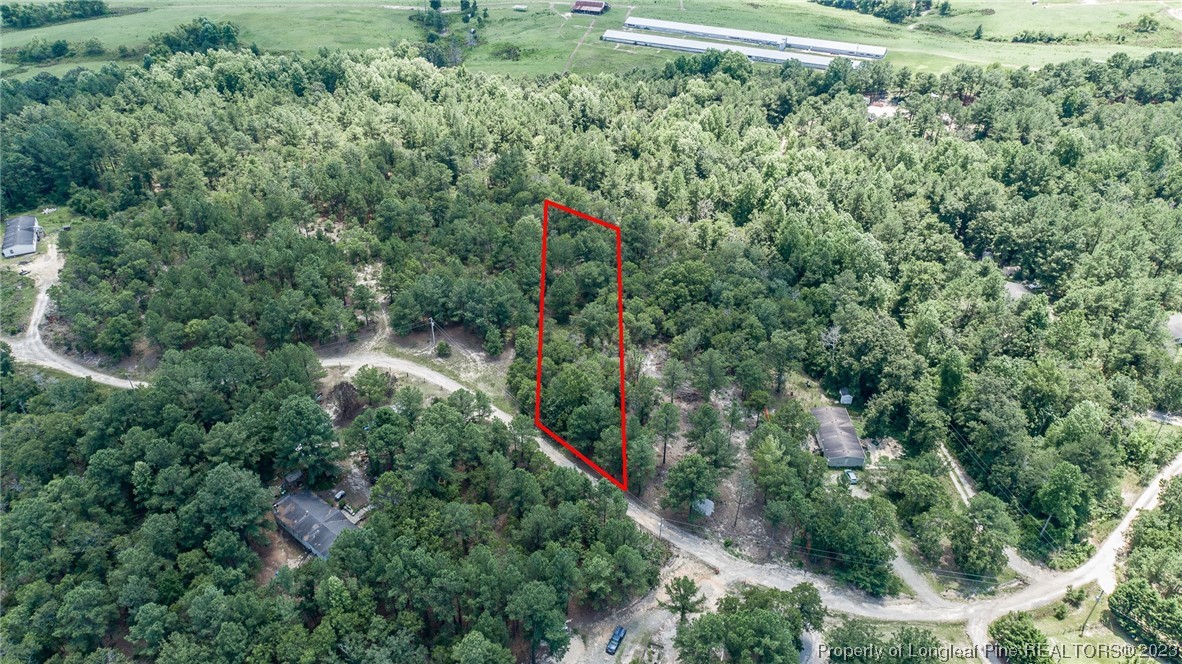 766 Ed Thomas Road Cameron, NC 28326 - Photo 1 of 5 an aerial view of a house with a yard