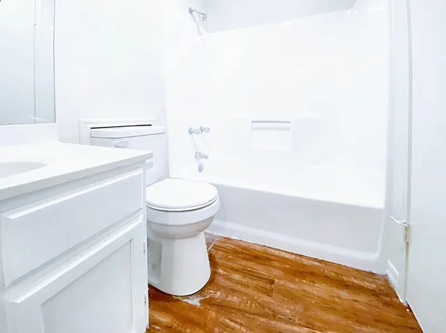 a bathroom with a sink and a toilet