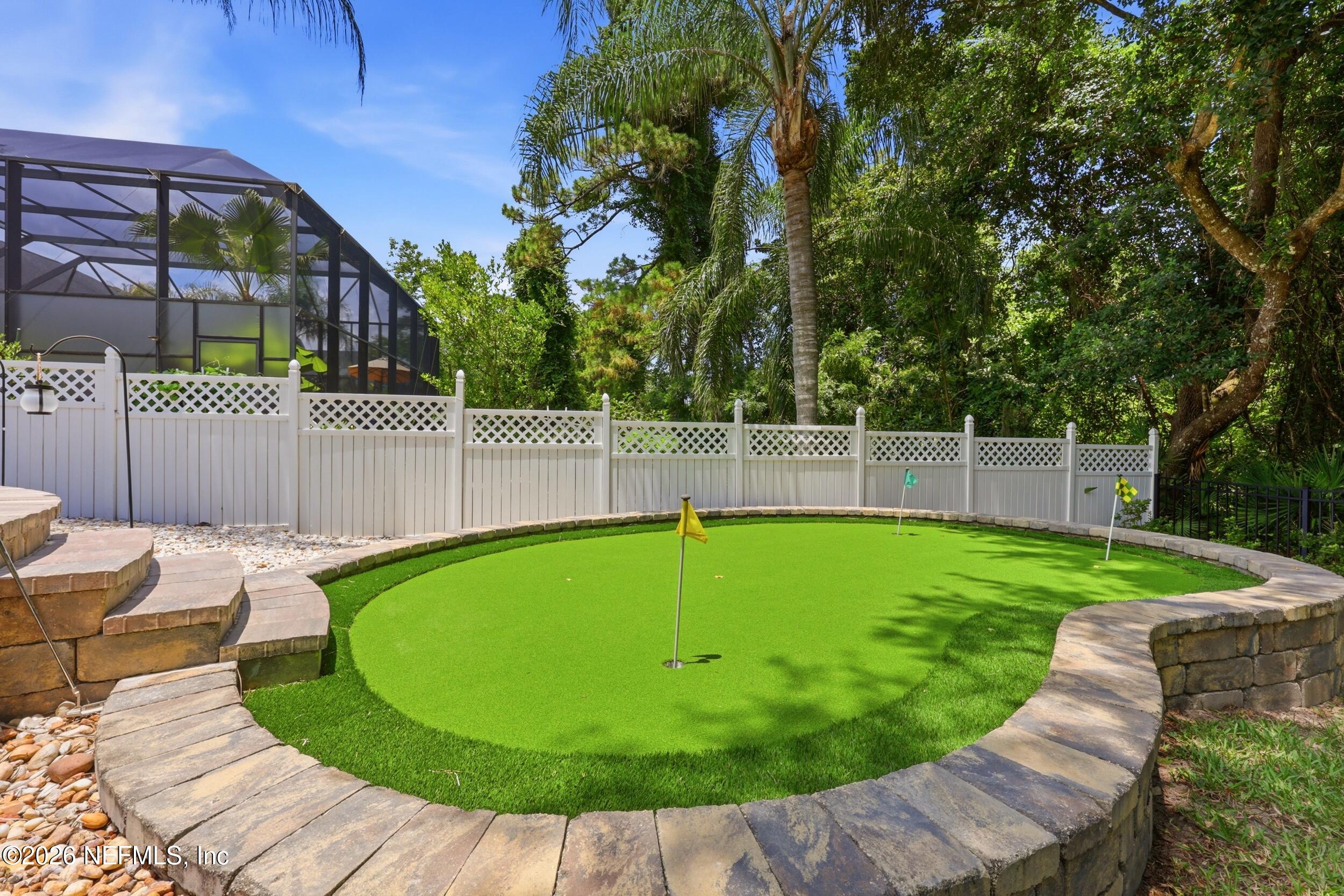 828 Riley Lane St. Augustine, FL 32095 - Photo 48 of 92 051 Back Yard Putting Green