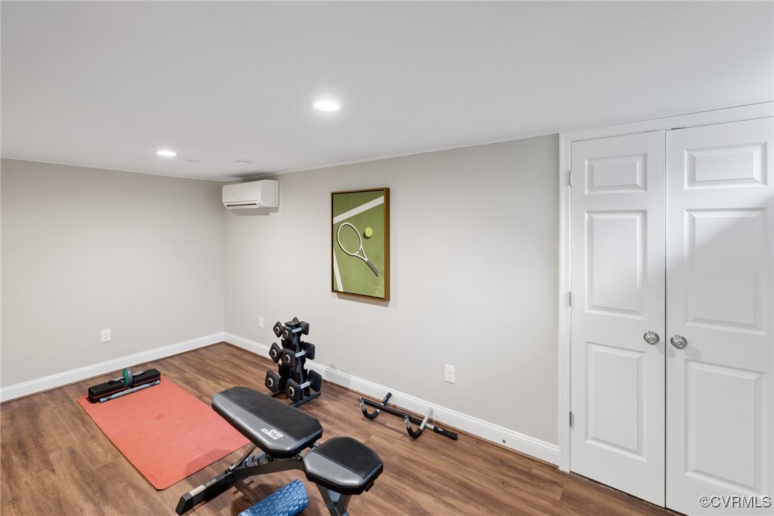6618 Three Chopt Road Richmond, VA 23226 - Photo 29 of 36 Flex space w/ storage great for home gym w/ LVP fl