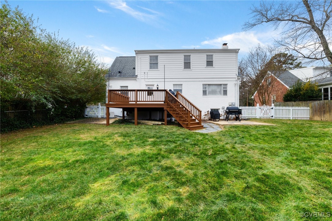 6618 Three Chopt Road Richmond, VA 23226 - Photo 32 of 36 Privacy fence, rear alley w/ additional parking