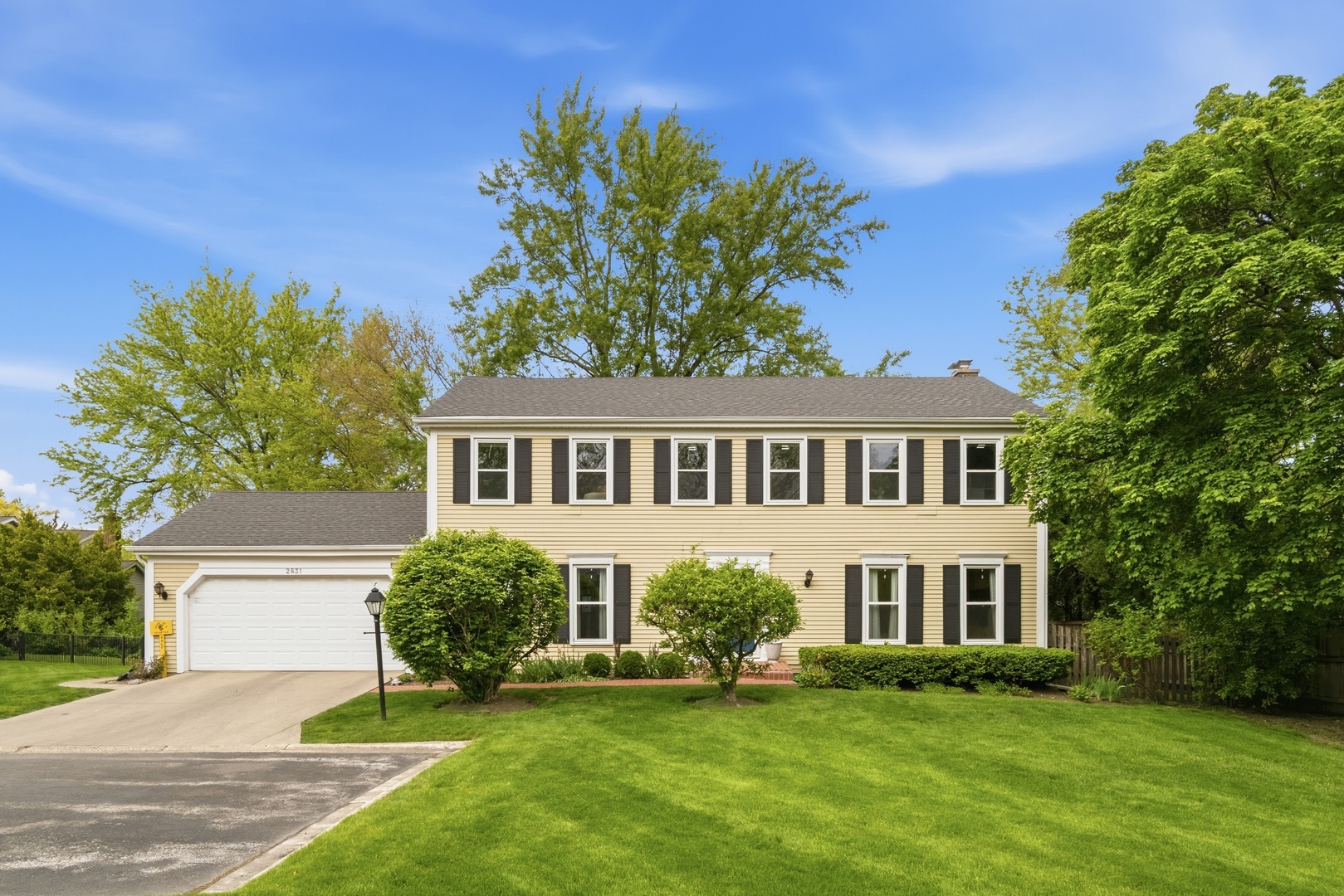 2831 Farmington Road Northbrook, IL 60062 - Photo 1 of 33 front view of a house with a yard