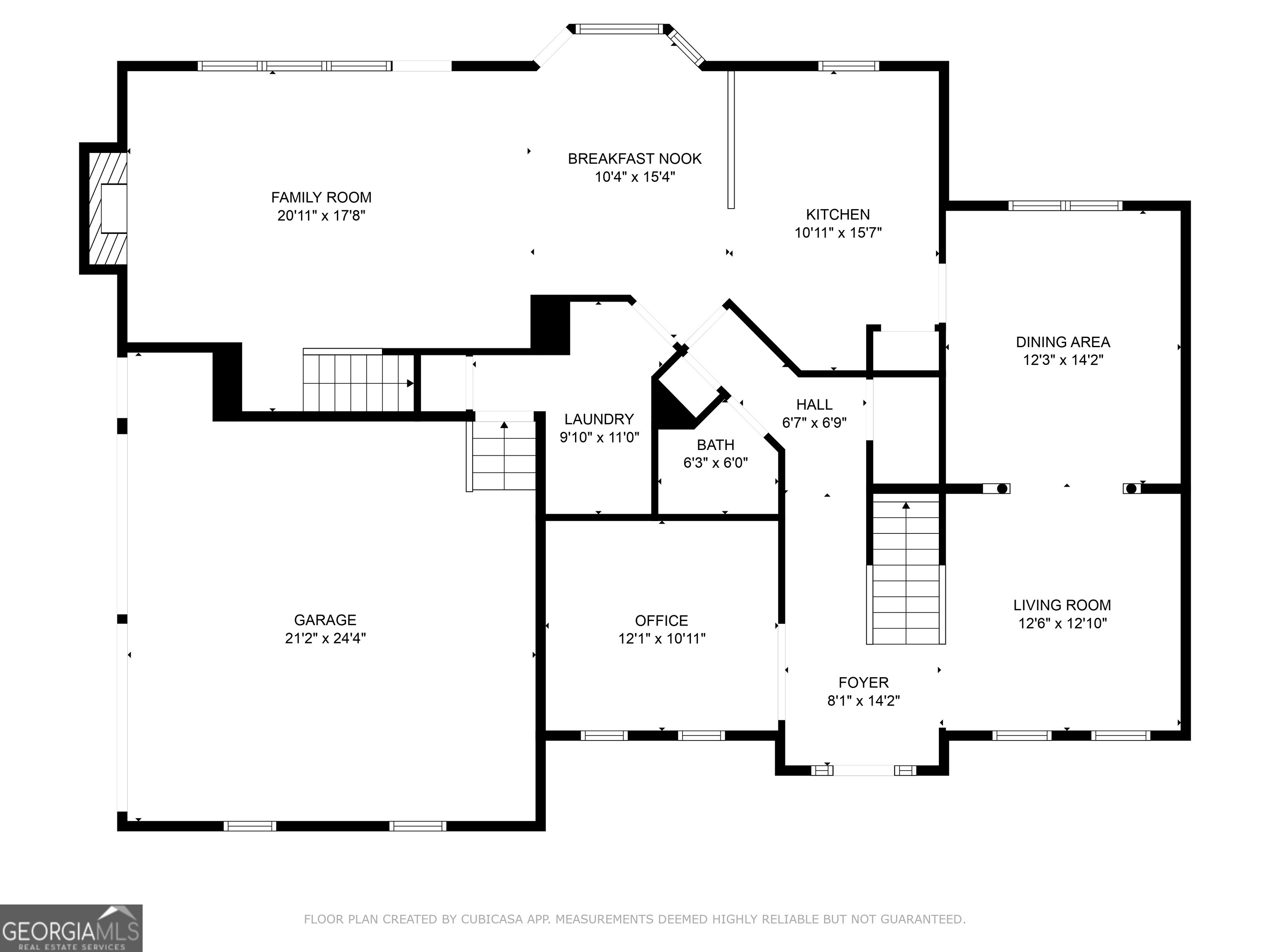 115 Monte Ridge Way Fayetteville, GA 30215 - Photo 30 of 32 a picture of a floor plan