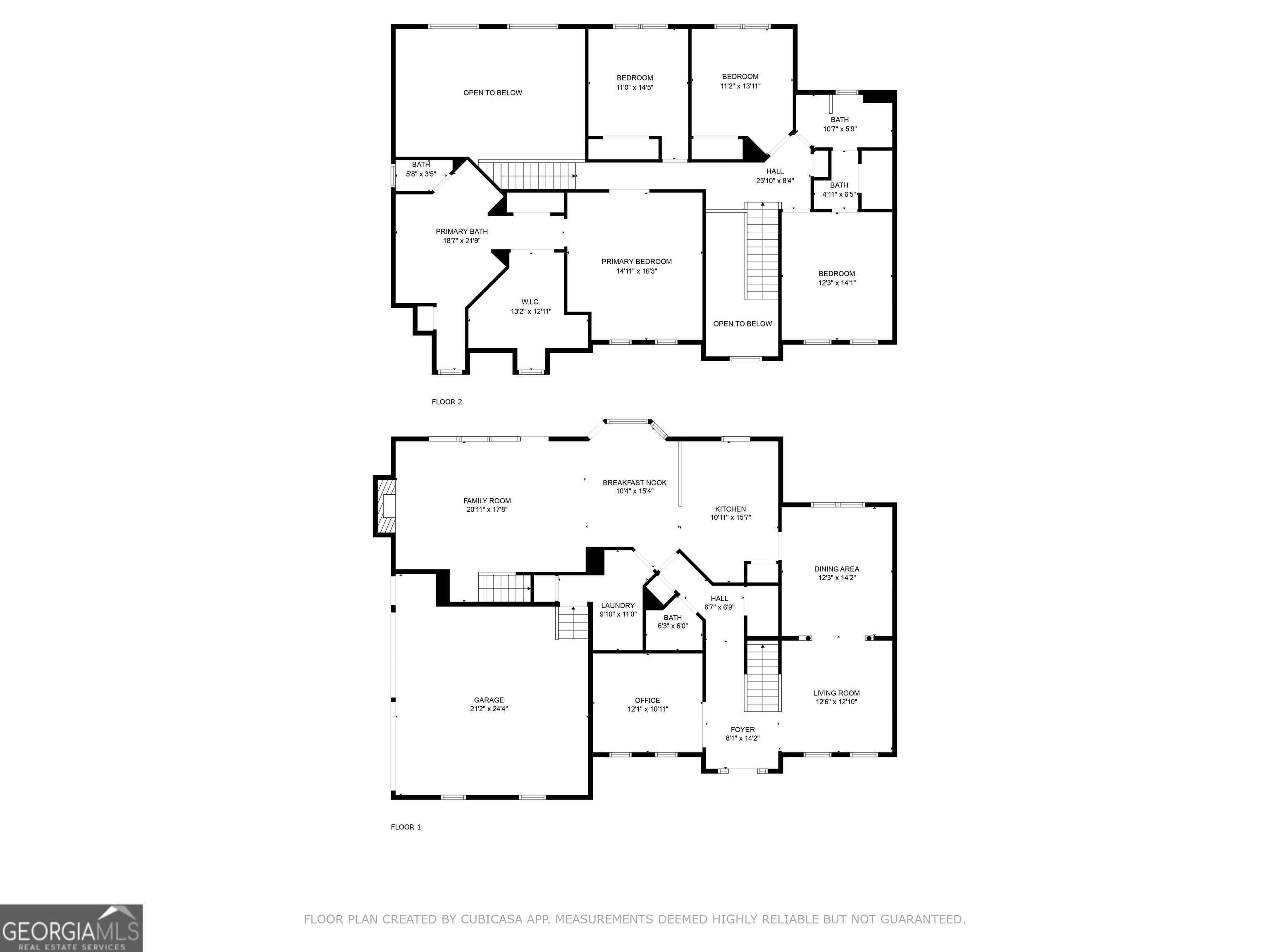115 Monte Ridge Way Fayetteville, GA 30215 - Photo 32 of 32 a picture of floor plan