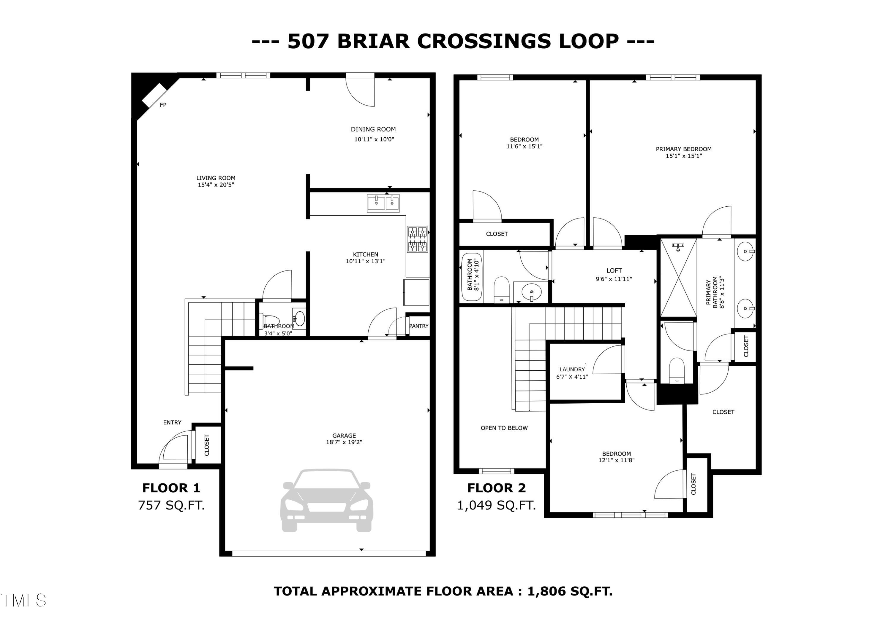 507 Brier Crossings Loop Durham, NC 27703 - Photo 30 of 31 1-Your paragraph text (1)
