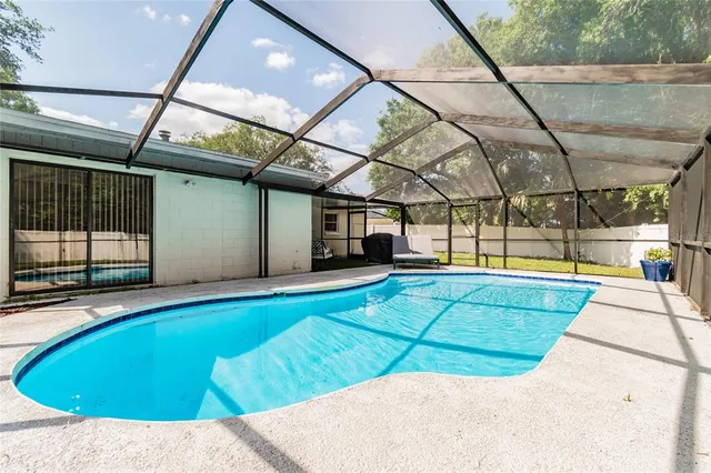 a view of a indoor swimming pool