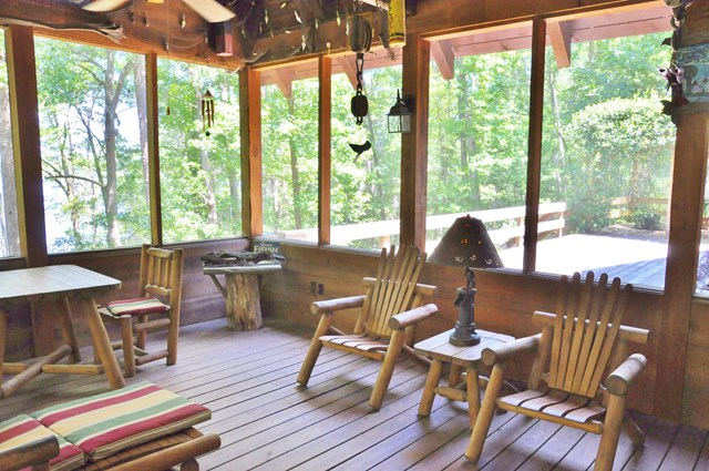 443 Vining Branch Road Georgetown, GA 39854 - Photo 31 of 46 Screened Patio off Master Suite